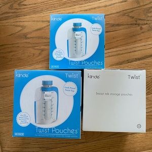 Kiinde 90 twist pouches bags (6oz)